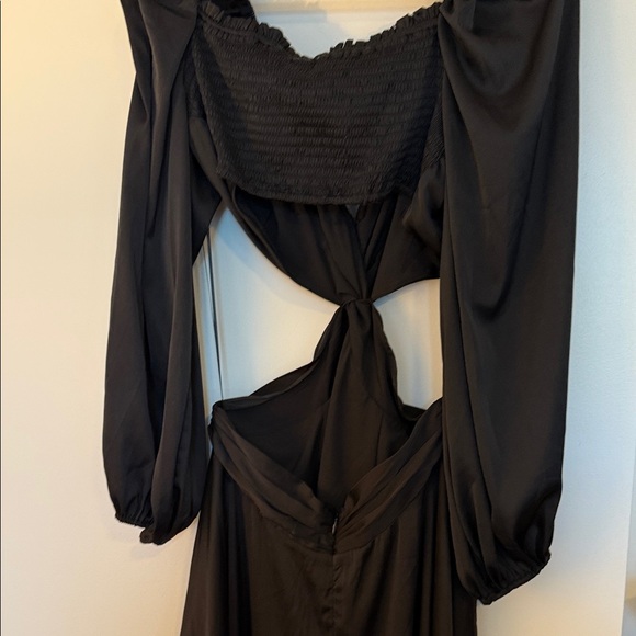 Astr Black Long Sleeve Dress - Picture 6 of 6